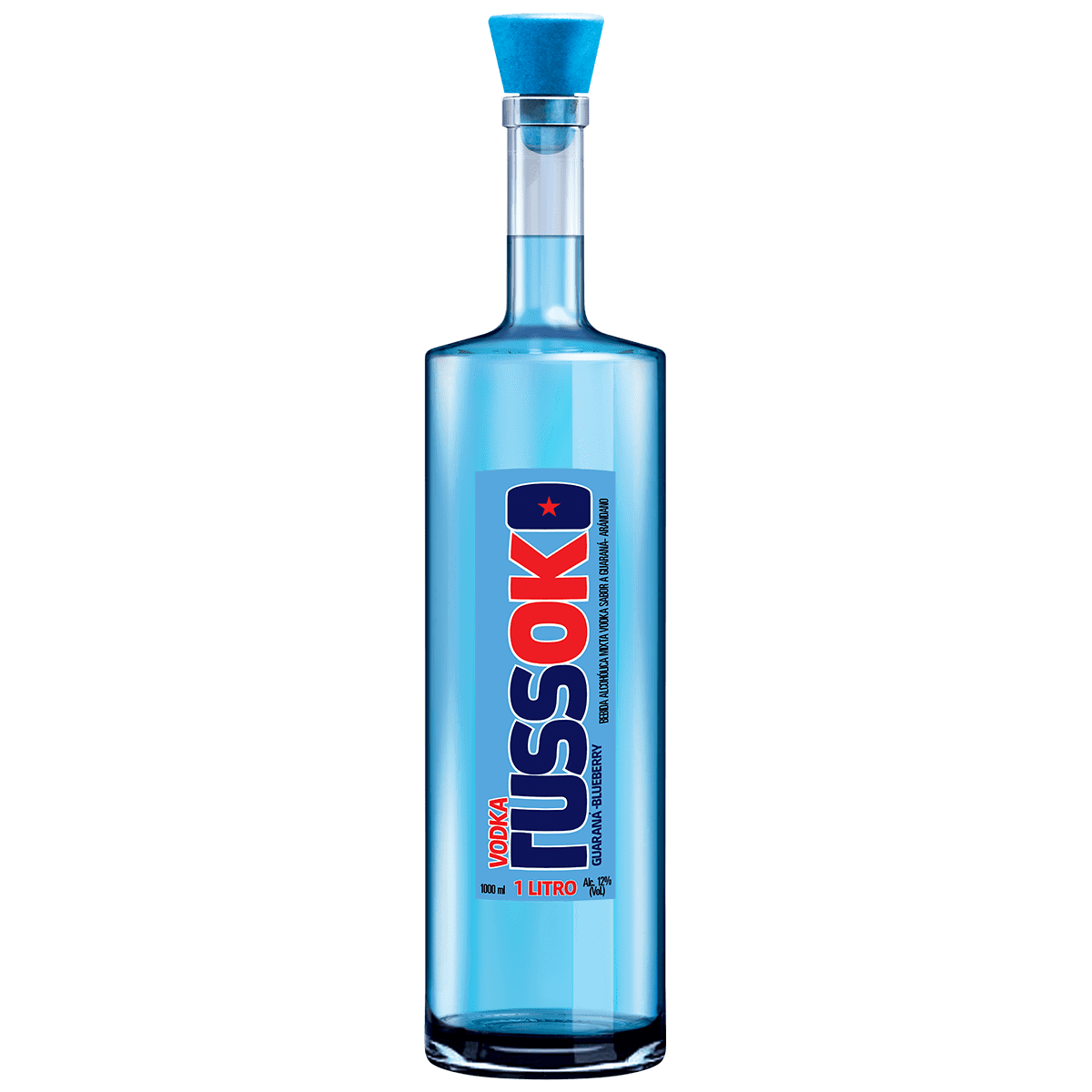 Vodka Russok Guarana 1000 ml