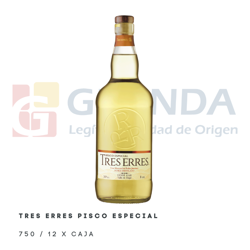 Tres Erres Pisco Especial Distribuidora Granda 0781